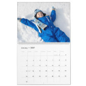 カスタム家族の写真カレンダー カレンダー (1月 2027)
