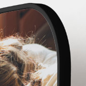 カスタム家族の写真クリスマスプレゼント ピックルボールラケット (左詳細)