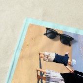 カスタム家族の写真コラージュビーチタオルギフト ビーチタオル (インサイチュ)