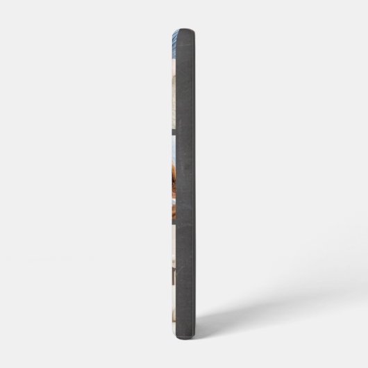 カスタム家族の写真コラージュ4枚 SAMSUNG GALAXYケース (左側面)