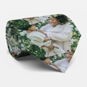 カスタム家族の写真コラージュ ネクタイ (ロール)