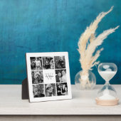 カスタム家族の写真コラージュ フォトプラーク (インサイチュ)