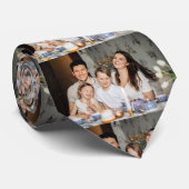 カスタム家族の写真パーソナライズされた記念 ネクタイ (ロール)