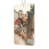 カスタム家族の写真パーソナライズされた カーエアーフレッシュナー (左)