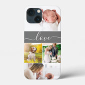 カスタム家族の写真ママの思い出ラブスクリプト Case-Mate iPhoneケース (裏面)