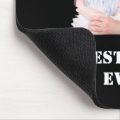 カスタム家族の写真最高のパパ永遠の父の日 マウスパッド (コーナー)