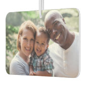 カスタム家族の写真記念の思い出のプレゼント カーエアーフレッシュナー (左)