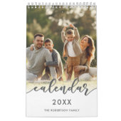 カスタム家族の写真 カレンダー (カバー)