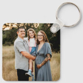 カスタム家族の写真 キーホルダー (裏面)