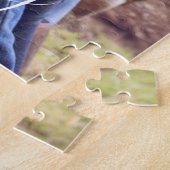 カスタム家族の写真 ジグソーパズル (側面)