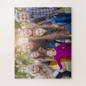 カスタム家族の写真 ジグソーパズル (縦)