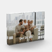 カスタム家族の写真 フォトブロック (左)