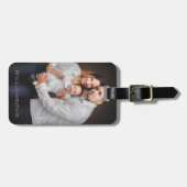 カスタム家族の写真 ラゲッジタグ (正面横)