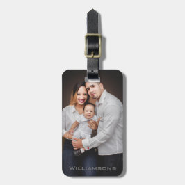 カスタム家族の写真 ラゲッジタグ