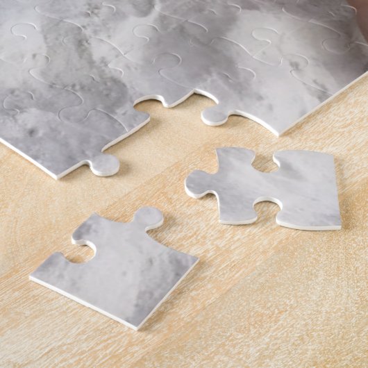 カスタム家族の子供の写真 ジグソーパズル (側面)