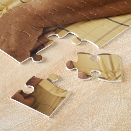 カスタム家族カップル写真250枚 ジグソーパズル (側面)