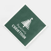 カスタム家族クリスマスツリーグリーン (コーナー)