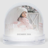 カスタム家族2枚写真メリークリスマス (裏面)