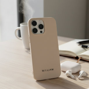 カスタム対応 ベージュ iPhone ケース