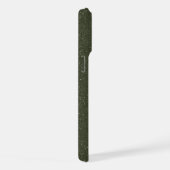 カスタム対応 Moss Green Split iPhone 15 Pro Max ケース (右側面)