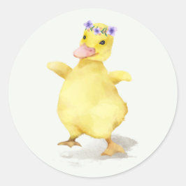 カスタム封筒用シール用リース付きイースターシック ラウンドシール