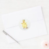 カスタム封筒用シール用リース付きイースターシック ラウンドシール (封筒)