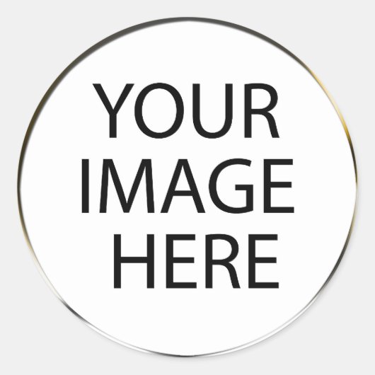 カスタム封筒用シール/シール ラウンドシール (正面)