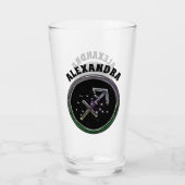 カスタム射手座 タンブラーグラス (正面)