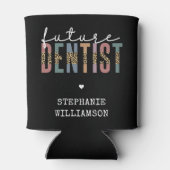 カスタム将来の歯科医学生ギフト 缶クーラー (裏面)