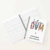 カスタム将来DVM獣医学博士 ノートブック (内部)