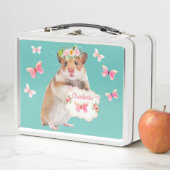 カスタム小さなマウス/ハムスターキッズ メタルランチボックス (インサイチュ)