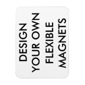 カスタム小パーソナライズされた型フレキシブル冷蔵庫用マグネット マグネット (縦)