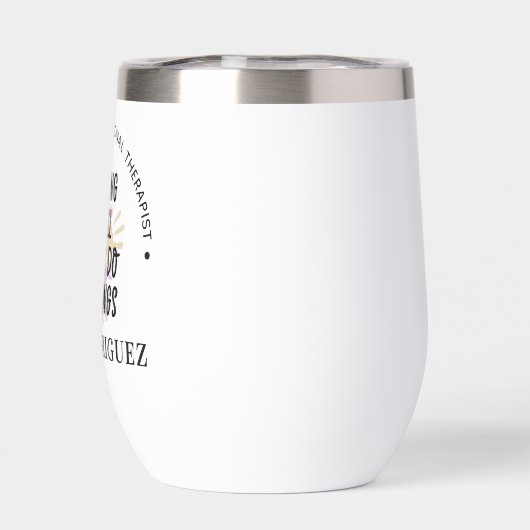 カスタム小児用OT職業セラピストギフト (背面)