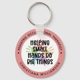 カスタム小児用OT職業セラピストギフト キーホルダー