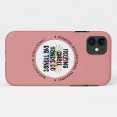 カスタム小児用OT職業セラピストギフト Case-Mate iPhoneケース (裏面(横))