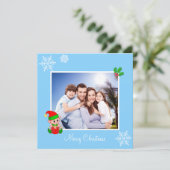 カスタム小妖精や小人ファミリー写真&リトルオンスカイブルー (スタンド正面)