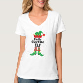 カスタム小妖精や小人私は小妖精や小人自分のカスタムを作成する Tシャツ (正面)