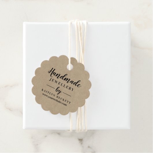 カスタム小規模企業のパッケージラベル フェイバータグ (インサイチュ)