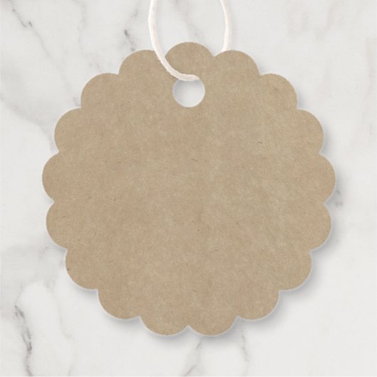 カスタム小規模企業のパッケージラベル フェイバータグ (裏面)