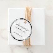 カスタム小規模企業のパッケージラベル フェイバータグ (インサイチュ)