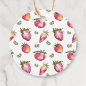 カスタム小規模企業のパッケージラベル フェイバータグ (裏面)