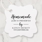 カスタム小規模企業のパッケージラベル フェイバータグ (正面)