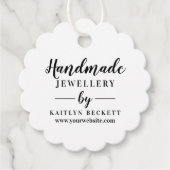 カスタム小規模企業のパッケージラベル フェイバータグ (正面)