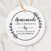 カスタム小規模企業のパッケージラベル フェイバータグ (正面)