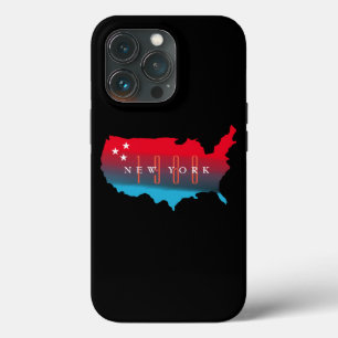 カスタム州とアメリカ合衆国の地図 iPhone 13 PROケース