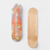 カスタム巡洋艦：スケー最高のタボードデックカスタマイズ スケートボード (正面)