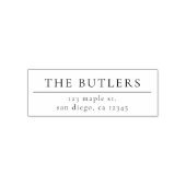 カスタム差出人住所スタンプ セルフインキングスタンプ (デザイン)