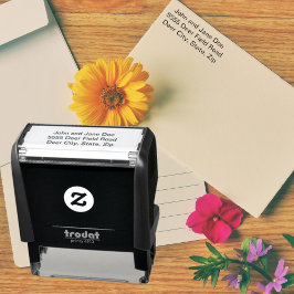 カスタム差出人住所フォトロゴイベントパーティー セルフインキングスタンプ