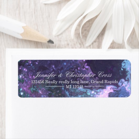 カスタム差出人住所ラベル送料無料 ラベル (インサイチュ)