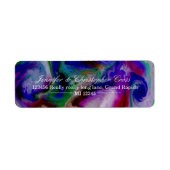 カスタム差出人住所ラベル送料無料 ラベル (正面)